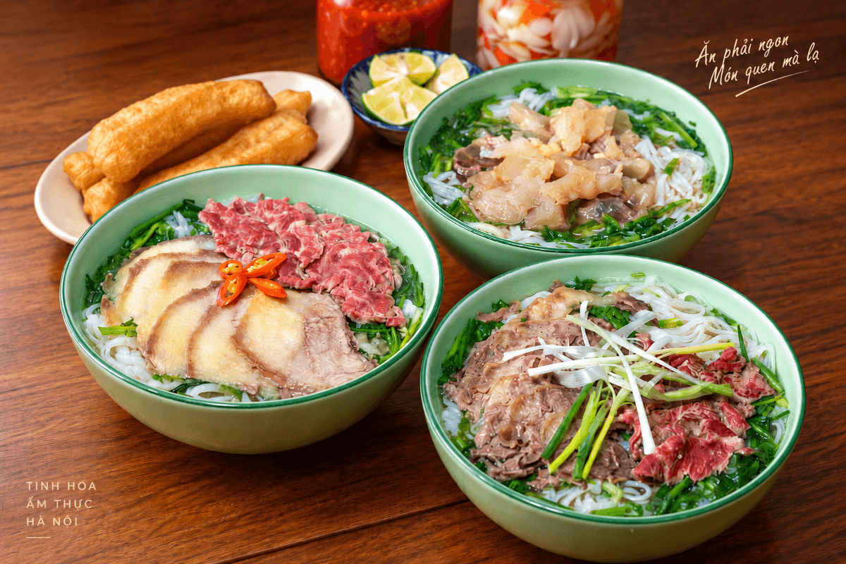 Tô phở bò Hà Nội truyền thống